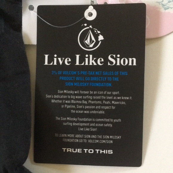 🐇 VOLCOM Aloha pineapple tee, size S (7/8), black - Picture 7 of 7